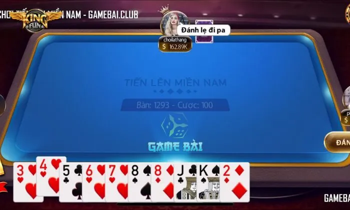 Tiến Lên Đếm Lá kingfun Lưu ý một vài quy tắc đặc biệt trong tiến lên đếm lá